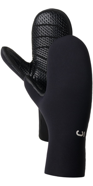 2025 C-Skins Wired+ 7mm Mitts C-GLWIP7S - Black